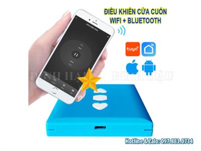 Bộ điều khiển cửa cuốn wifi qua điện thoại